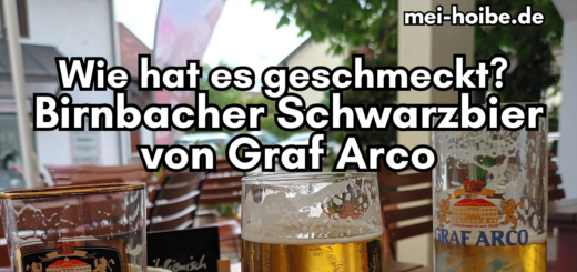 Schwarzbier Test Graf Arco