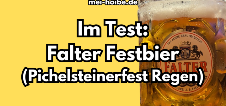 Bayerisches Festbier Test Falter Regen