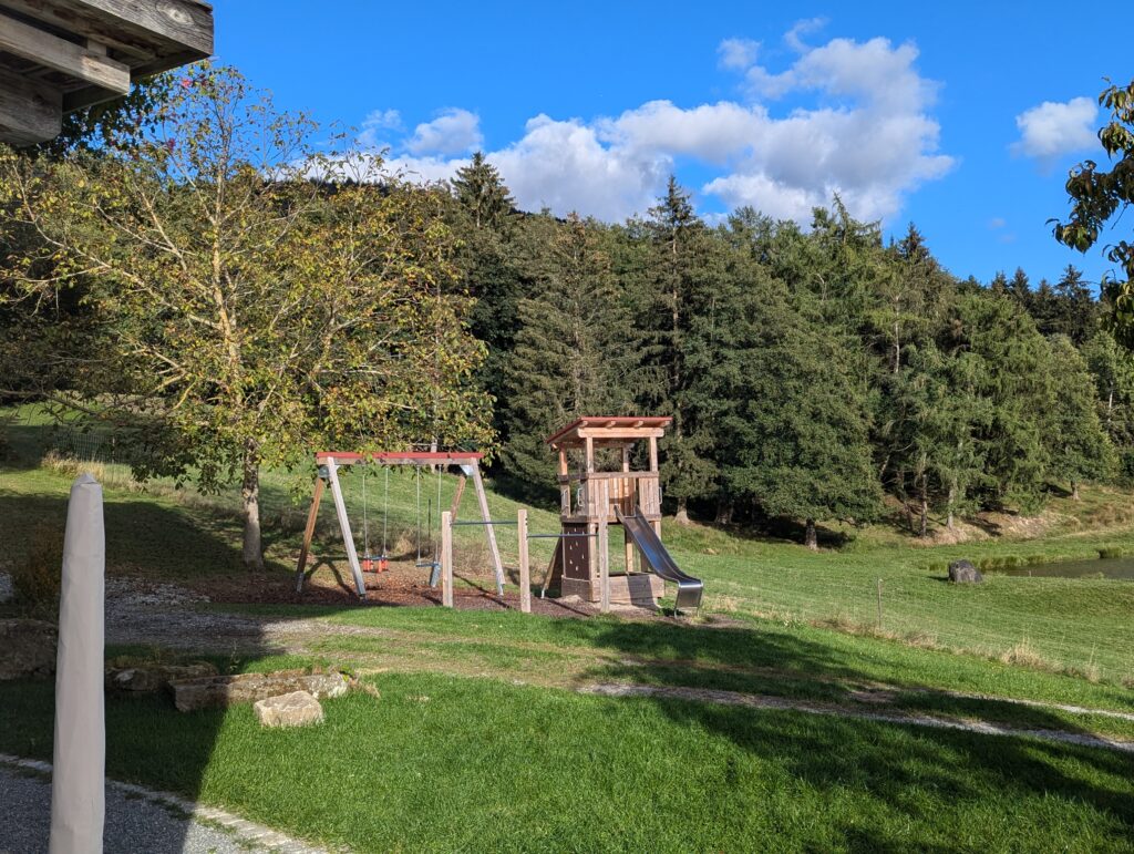 Ausflug Familie Wild-Berghof Buchet Spielplatz