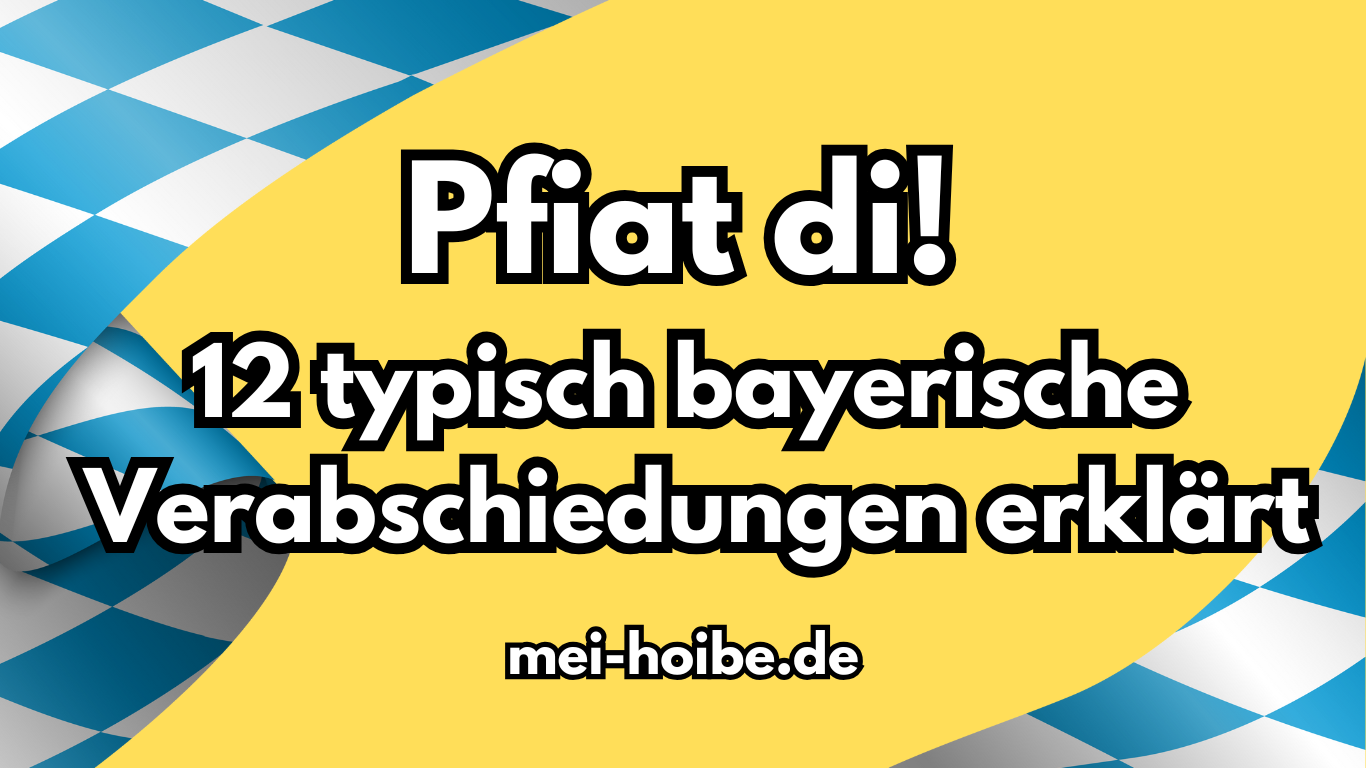 Liste 12 bayerische Verabschiedungen